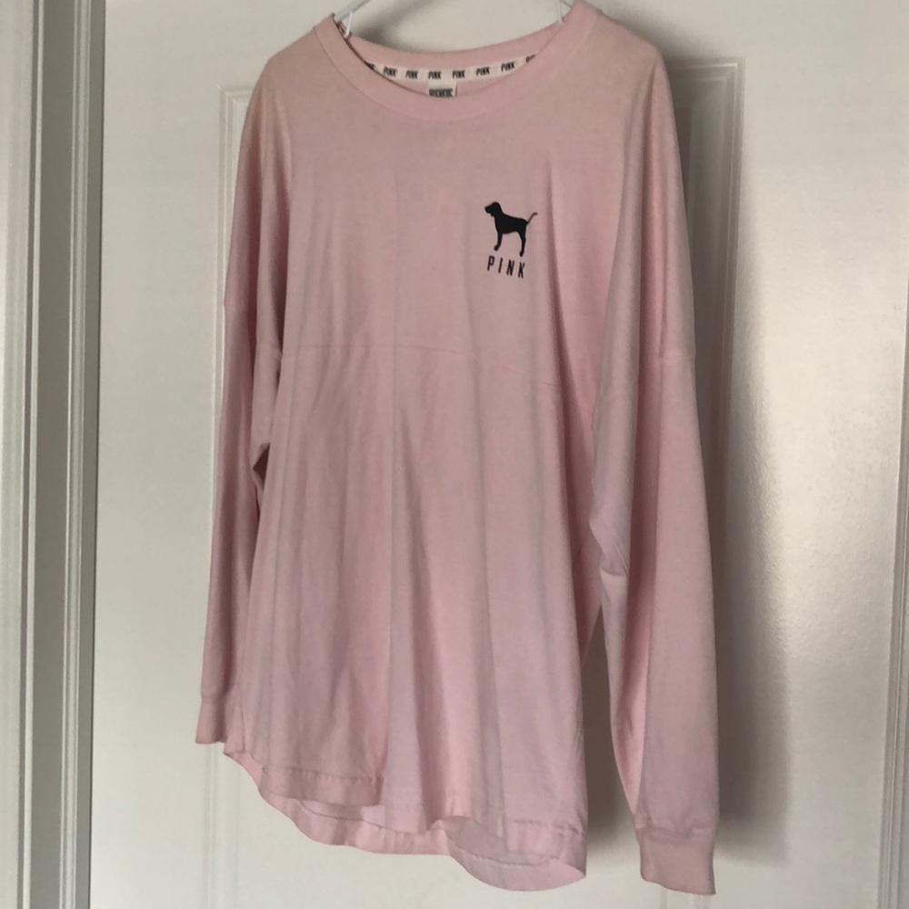 Cheetah Print PINK Victoria’s Secret Long Sleeve